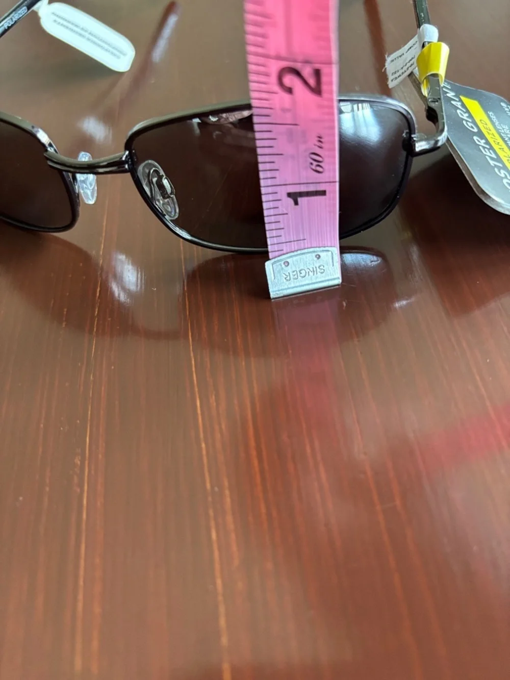Foster Grant  Polarized MaxBlock 100% UVA-UVB Aviator,gray mirror,black frame